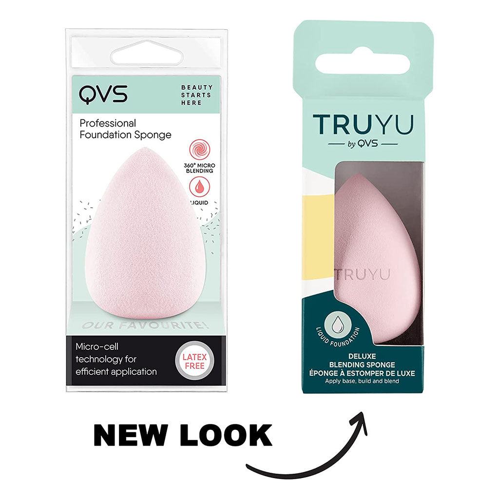 QVS Truyu Deluxe Foundation Blending Egg Sponge, Pack of 1's - Easy Pharmacy LLC