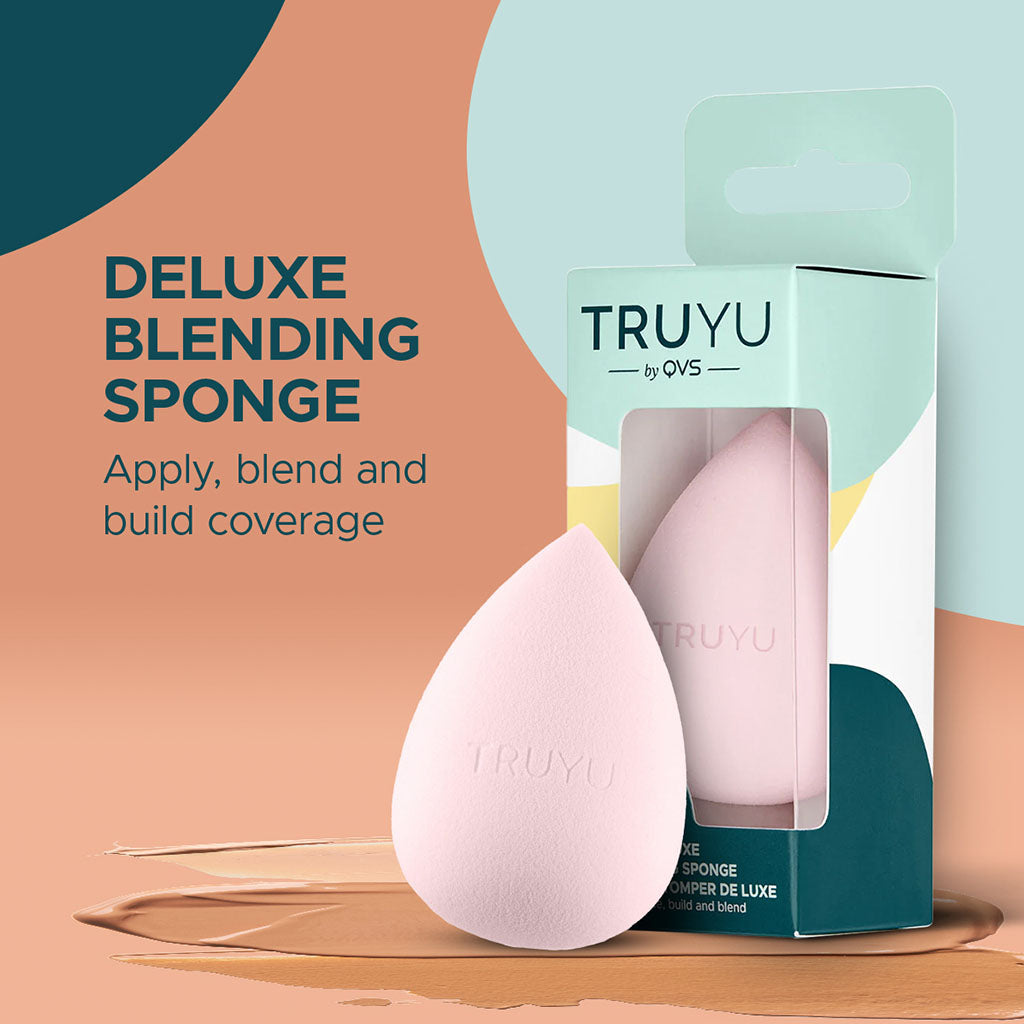 QVS Truyu Deluxe Foundation Blending Egg Sponge, Pack of 1's - Easy Pharmacy LLC