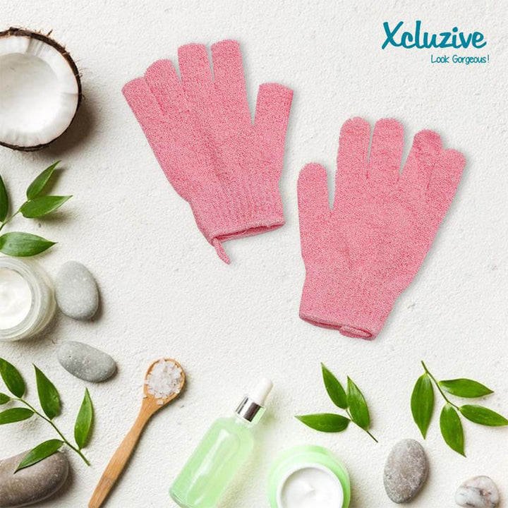 Xcluzive Exfoliating Gloves, Assorted - Pack of 1 Pair - Easy Pharmacy LLC