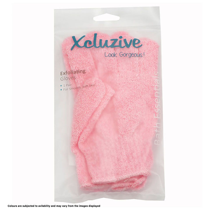Xcluzive Exfoliating Gloves, Assorted - Pack of 1 Pair - Easy Pharmacy LLC