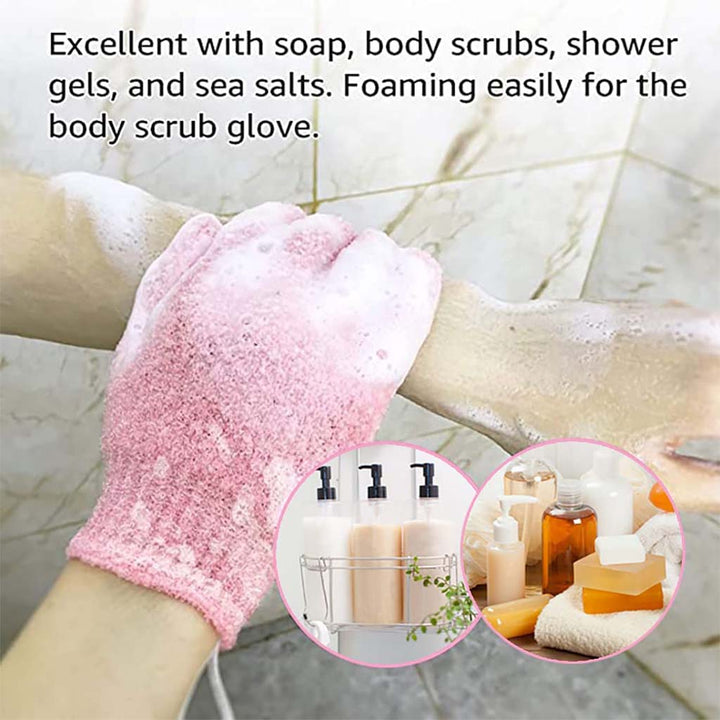 Xcluzive Exfoliating Gloves, Assorted - Pack of 1 Pair - Easy Pharmacy LLC
