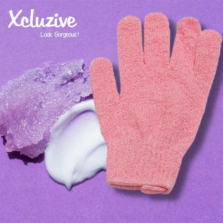 Xcluzive Exfoliating Gloves, Assorted - Pack of 1 Pair - Easy Pharmacy LLC