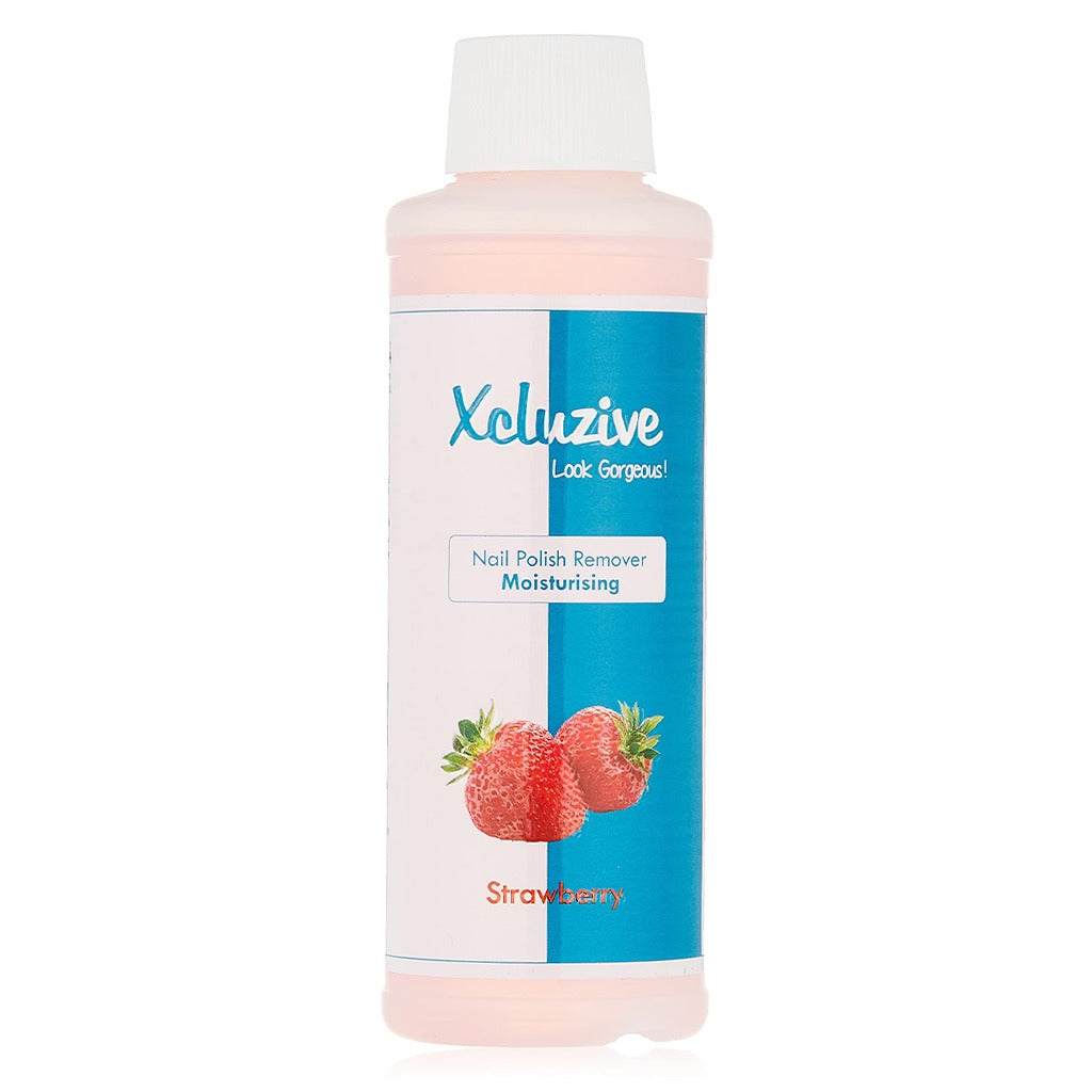 Xcluzive Moisturizing Nail Polish Remover with Strawberry Fragrance 120ml - Easy Pharmacy LLC