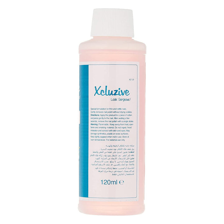 Xcluzive Moisturizing Nail Polish Remover with Strawberry Fragrance 120ml - Easy Pharmacy LLC