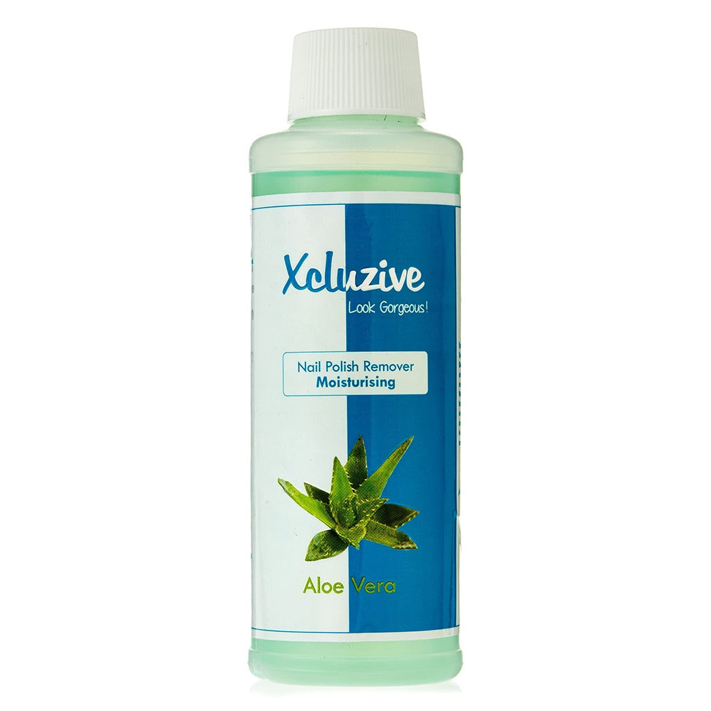 Xcluzive Nail Polish Remover With Moisturizing Aloe Vera 120ml - Easy Pharmacy LLC