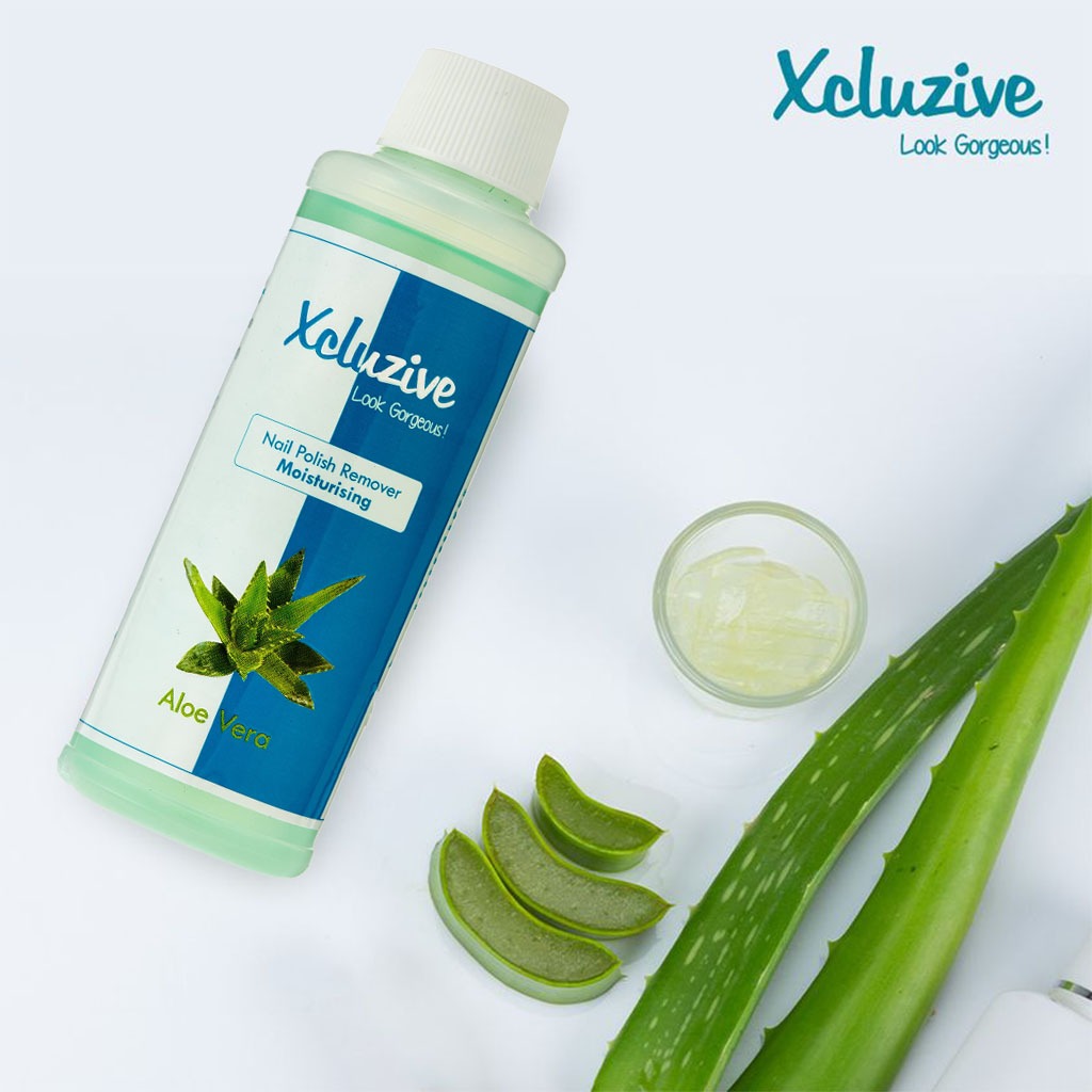 Xcluzive Nail Polish Remover With Moisturizing Aloe Vera 120ml - Easy Pharmacy LLC