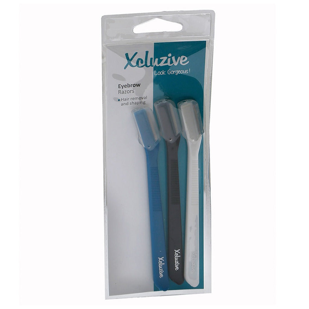 Xcluzive Eyebrow Razors, Pack of 3 Pieces - Easy Pharmacy LLC