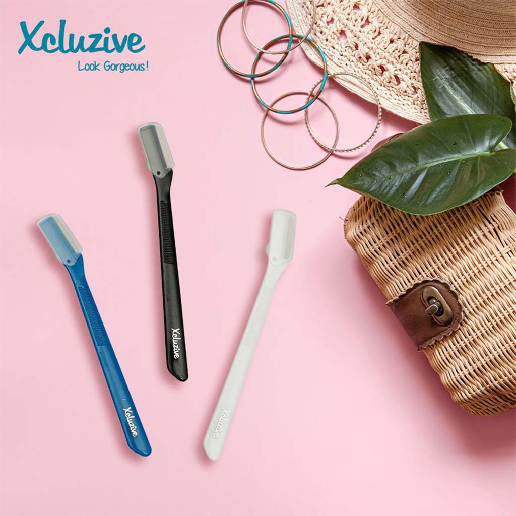 Xcluzive Eyebrow Razors, Pack of 3 Pieces - Easy Pharmacy LLC