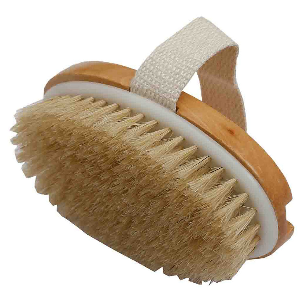 Xcluzive Wooden Bath Brush With Natural Bristles, Pack of 1's - Easy Pharmacy LLC