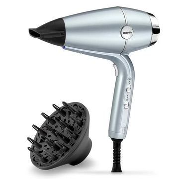 Babyliss Superior Smoothness Radiant Shine 2100W Hydro - Fusion Hair Dryer - Blue