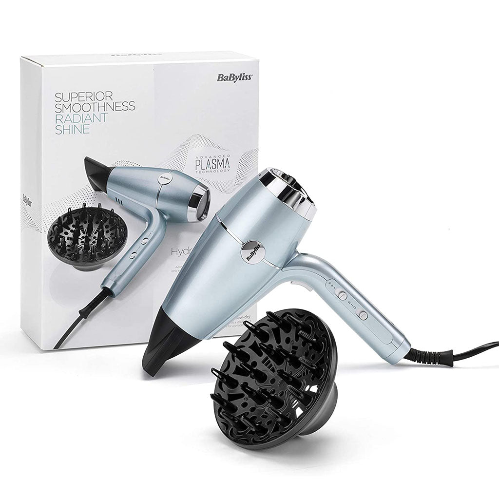 Babyliss Superior Smoothness Radiant Shine 2100W Hydro - Fusion Hair Dryer - Blue - Easy Pharmacy LLC