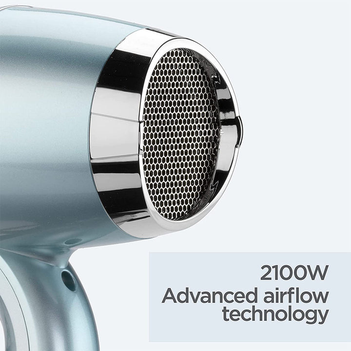Babyliss Superior Smoothness Radiant Shine 2100W Hydro - Fusion Hair Dryer - Blue - Easy Pharmacy LLC