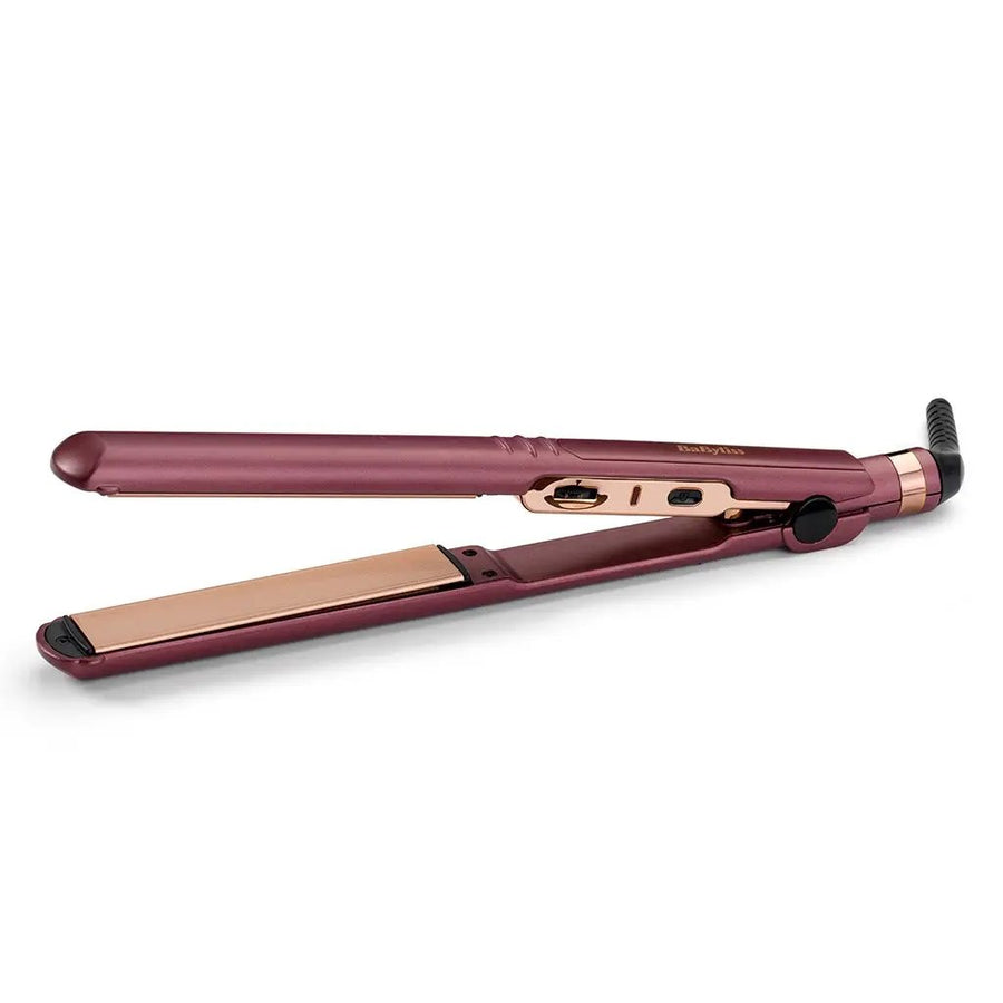 Babyliss Sleek Finish Easy Glide Berry Crush 230 Hair Straightener With 24MM Wide Ceramic Heating Plate