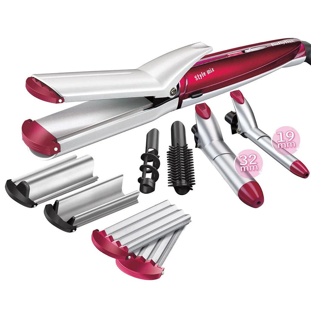 Babyliss Multipurpose 10-In-1 Ceramic Hair Styler Set With 10 Accessories - Easy Pharmacy LLC