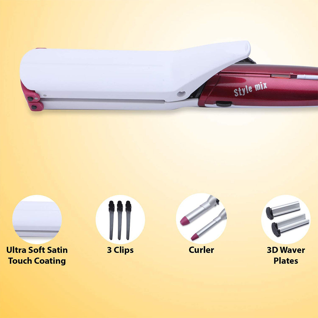 Babyliss Multipurpose 10-In-1 Ceramic Hair Styler Set With 10 Accessories - Easy Pharmacy LLC