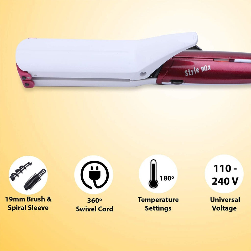 Babyliss Multipurpose 10-In-1 Ceramic Hair Styler Set With 10 Accessories - Easy Pharmacy LLC