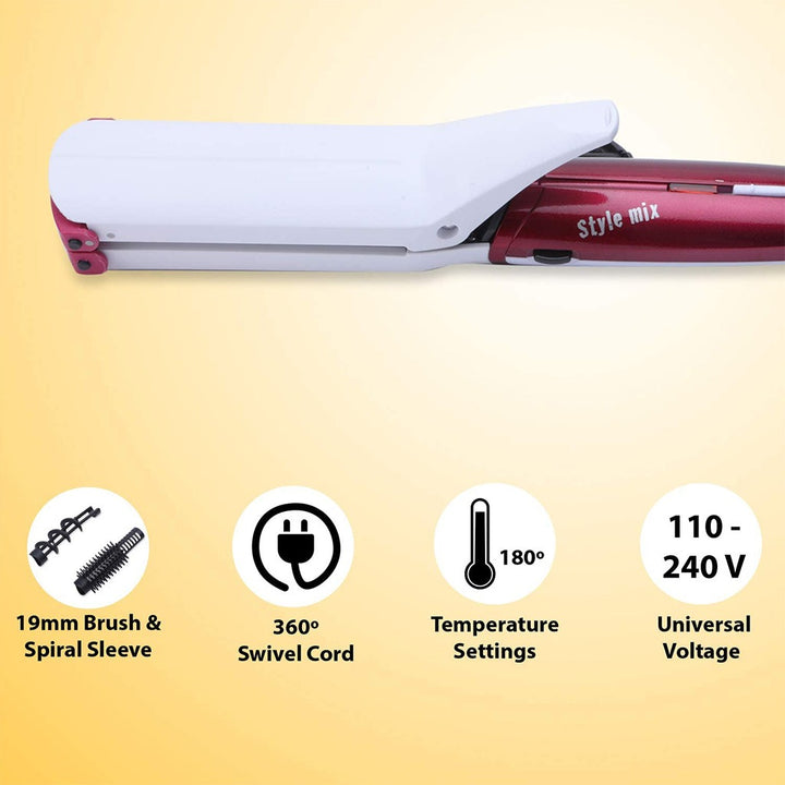 Babyliss Multipurpose 10-In-1 Ceramic Hair Styler Set With 10 Accessories - Easy Pharmacy LLC
