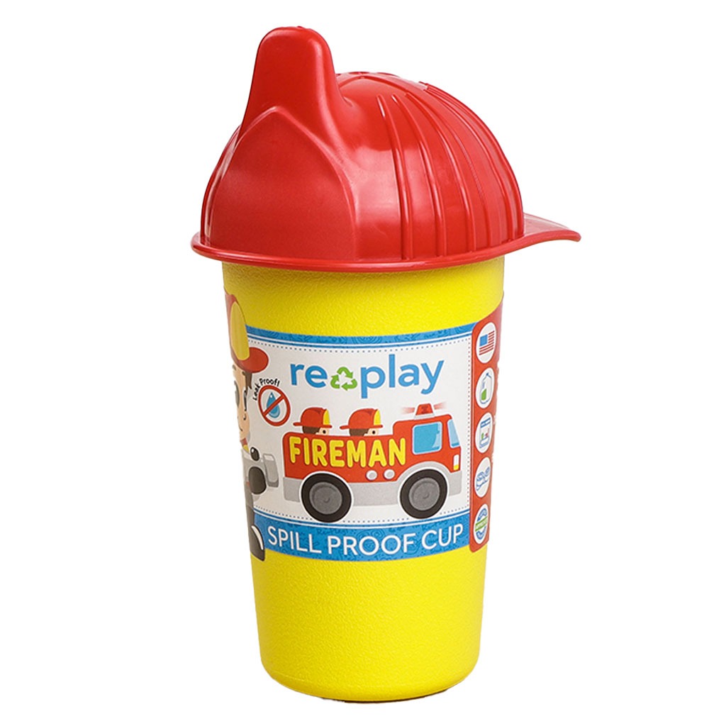 Re Play Portable Fireman No Spill Sippy Cup For Toddlers - Multicolor 06052, Pack of 1's - Easy Pharmacy LLC
