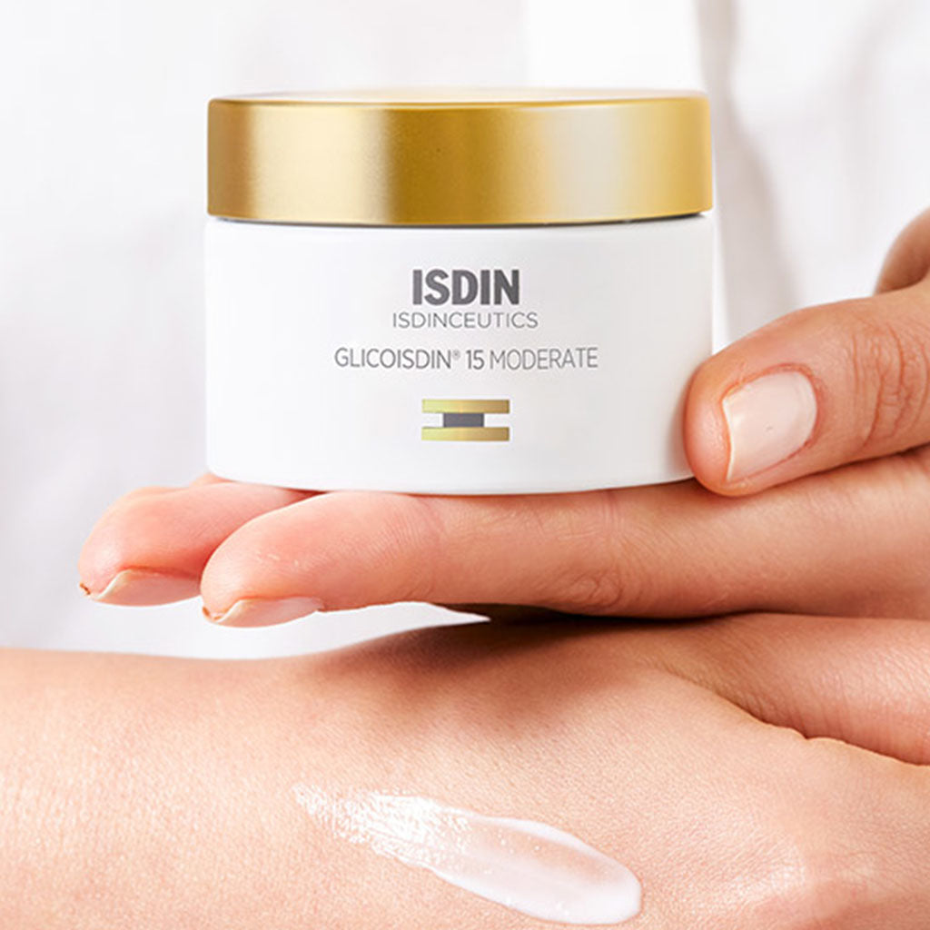 Isdin Isdinceutics Renew Glicoisdin 15 Moderate Facial Night Cream with Peeling Glycolic acid 50ml - Easy Pharmacy LLC