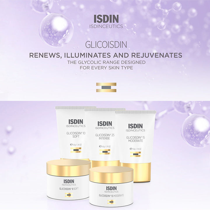 Isdin Isdinceutics Renew Glicoisdin 15 Moderate Facial Night Cream with Peeling Glycolic acid 50ml - Easy Pharmacy LLC