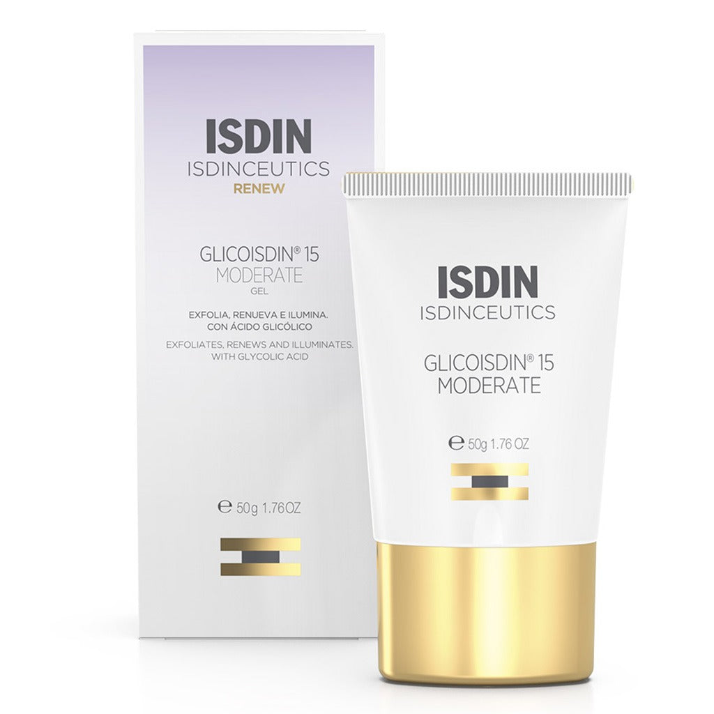 Isdin Isdinceutics Renew Glicoisdin 15 Moderate Facial Night Gel with Peeling Glycolic acid 50g - Easy Pharmacy LLC