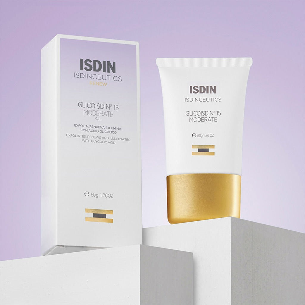 Isdin Isdinceutics Renew Glicoisdin 15 Moderate Facial Night Gel with Peeling Glycolic acid 50g - Easy Pharmacy LLC
