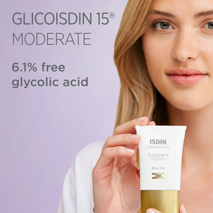 Isdin Isdinceutics Renew Glicoisdin 15 Moderate Facial Night Gel with Peeling Glycolic acid 50g - Easy Pharmacy LLC