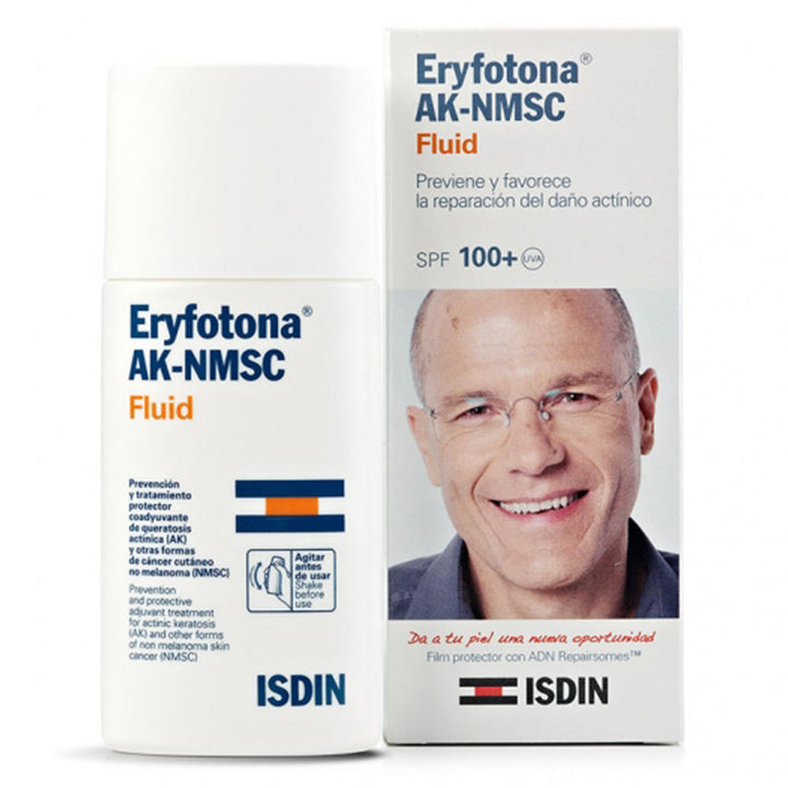Isdin Eryfotona AK-NMSC Sun Fluid SPF100+ For Sun damaged skin, 50ml - Easy Pharmacy LLC
