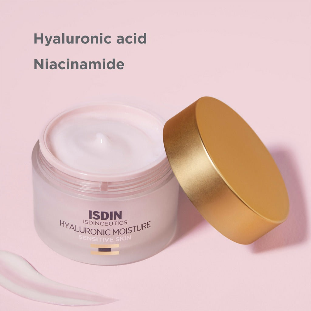 Isdin Isdinceutics Renew Hyaluronic Moisture Face Cream For Sensitive And Redness-prone Skin 50g - Easy Pharmacy LLC