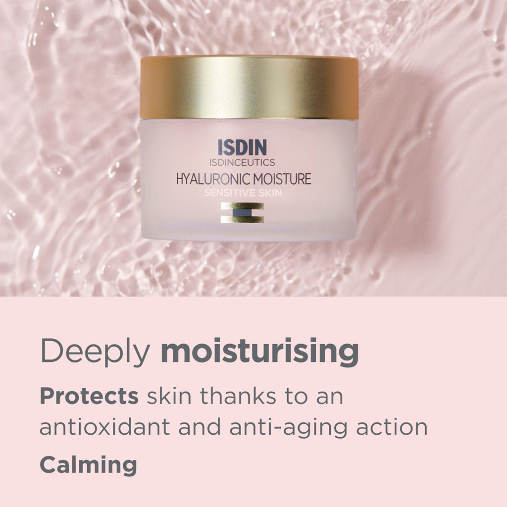 Isdin Isdinceutics Renew Hyaluronic Moisture Face Cream For Sensitive And Redness-prone Skin 50g - Easy Pharmacy LLC