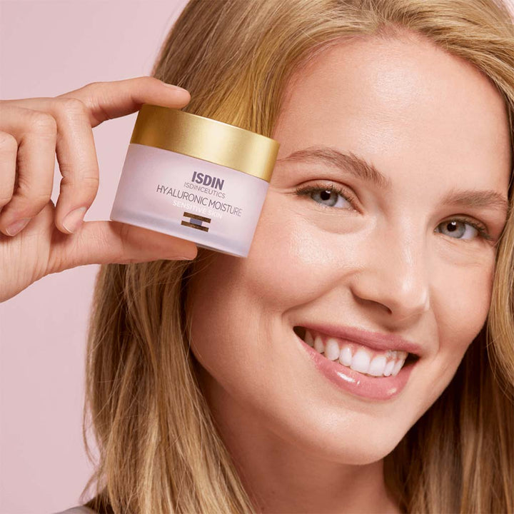 Isdin Isdinceutics Renew Hyaluronic Moisture Face Cream For Sensitive And Redness-prone Skin 50g - Easy Pharmacy LLC