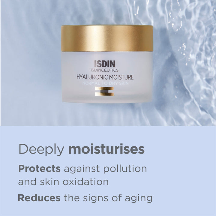 Isdin Isdinceutics Renew Hyaluronic Moisture Face Cream For Normal To Dry Skin 50g - Easy Pharmacy LLC