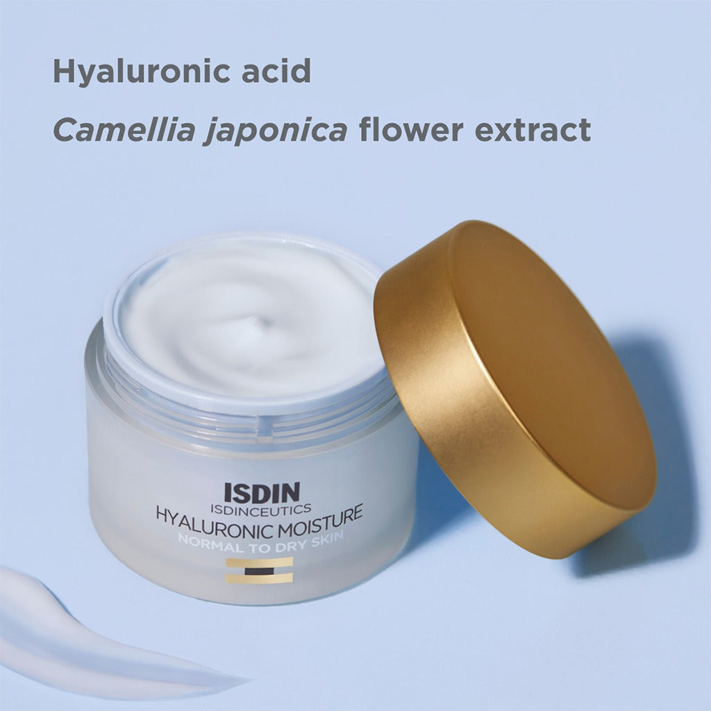 Isdin Isdinceutics Renew Hyaluronic Moisture Face Cream For Normal To Dry Skin 50g - Easy Pharmacy LLC