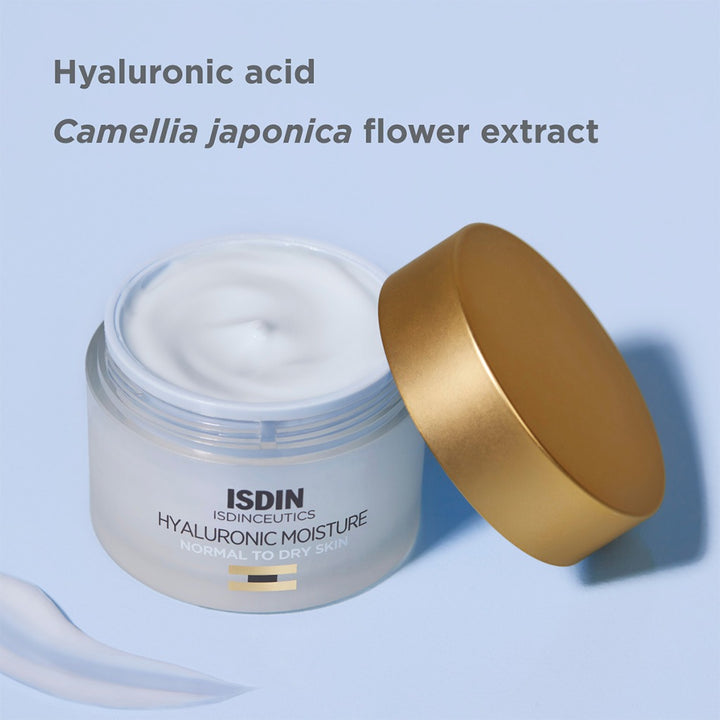 Isdin Isdinceutics Renew Hyaluronic Moisture Face Cream For Normal To Dry Skin 50g - Easy Pharmacy LLC