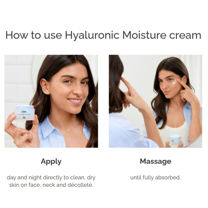 Isdin Isdinceutics Renew Hyaluronic Moisture Face Cream For Normal To Dry Skin 50g - Easy Pharmacy LLC