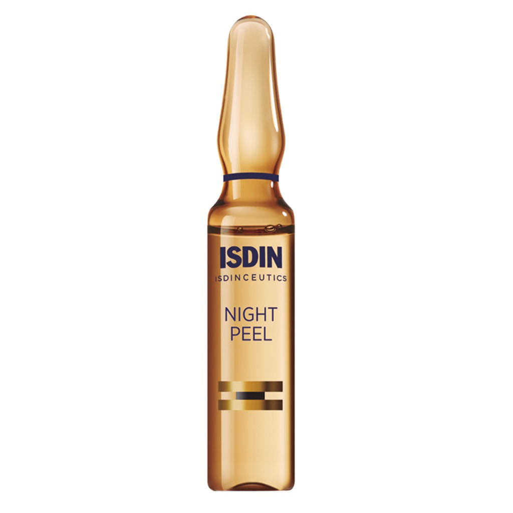 Isdin Isdinceutics Exfoliating Night Peeling Facial solution 2mlX10 Ampoules, PROMO PACK of 2 boxes - Easy Pharmacy LLC