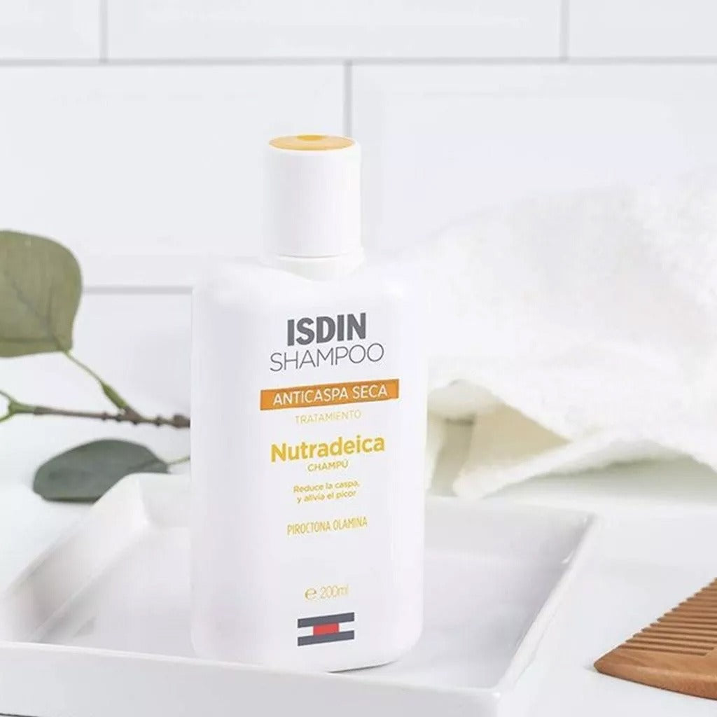 Isdin Nutradeica Anti Dry Dandruff Shampoo 200ml, PROMO PACK of 2 units - Easy Pharmacy LLC