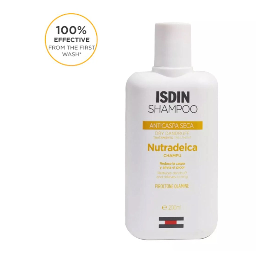 Isdin Nutradeica Anti Dry Dandruff Shampoo 200ml, PROMO PACK of 2 units - Easy Pharmacy LLC