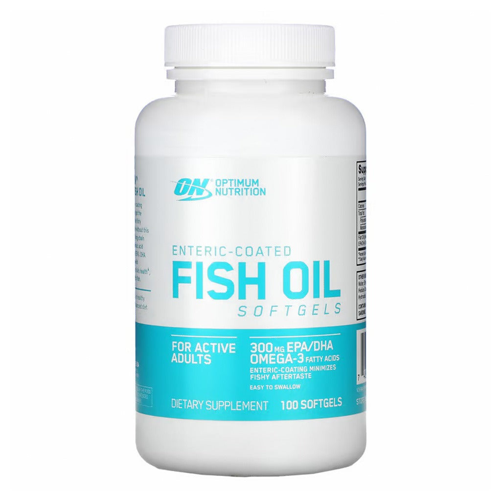 Optimum Nutrition 1000mg Fish Oil Supplement Softgels, Pack of 100's - Easy Pharmacy LLC