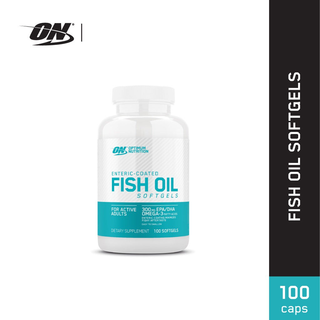 Optimum Nutrition 1000mg Fish Oil Supplement Softgels, Pack of 100's - Easy Pharmacy LLC