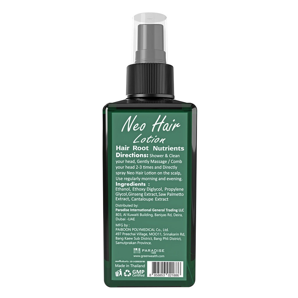 Green Wealth Neo Hair Lotion For Hair Growth 120ml - Easy Pharmacy LLC