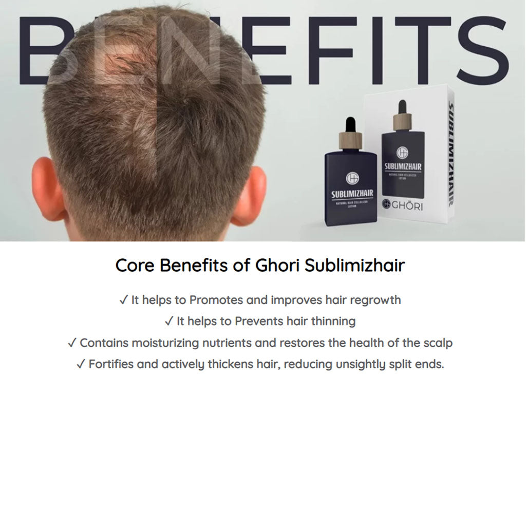 Ghori Sublimizhair Natural Hair Cellulizer Lotion 50ml - Easy Pharmacy LLC