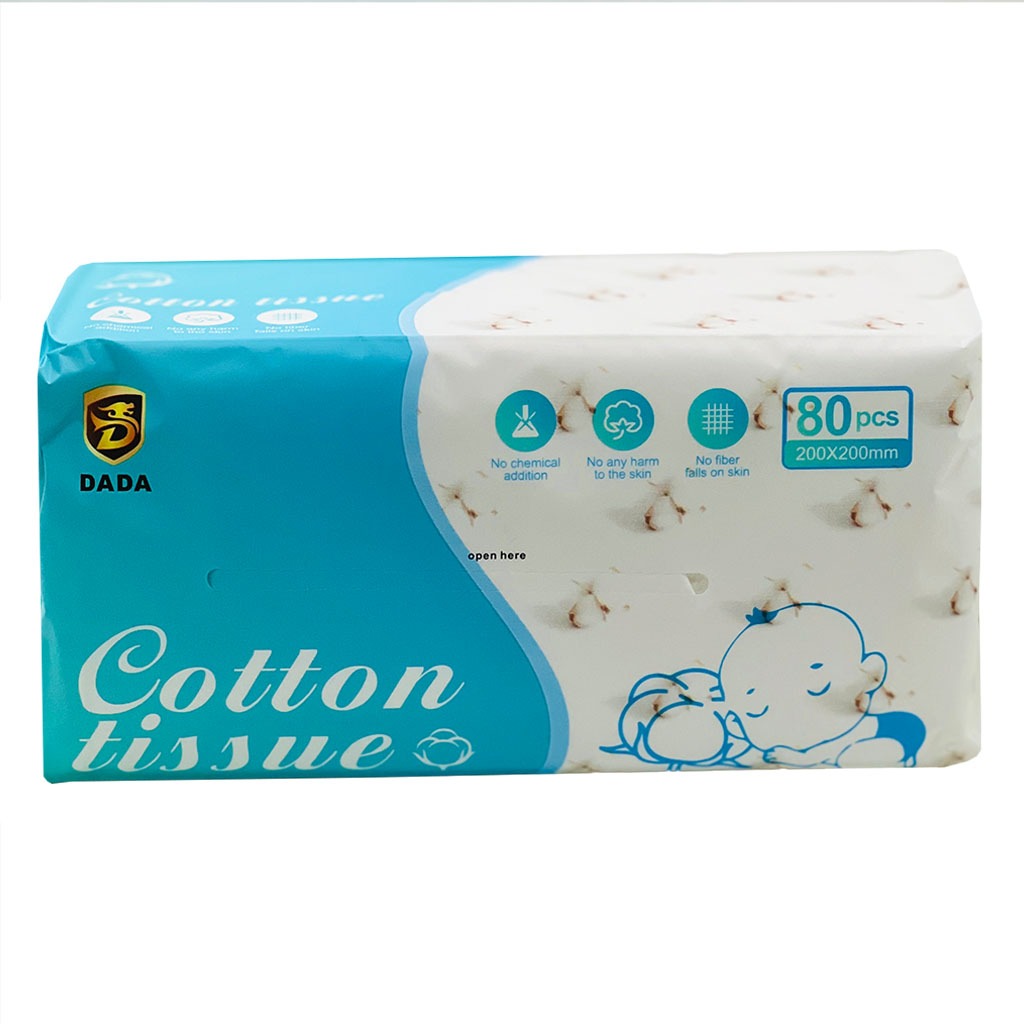 Dada Kids Cotton Tissues, Pack of 80's - Easy Pharmacy LLC