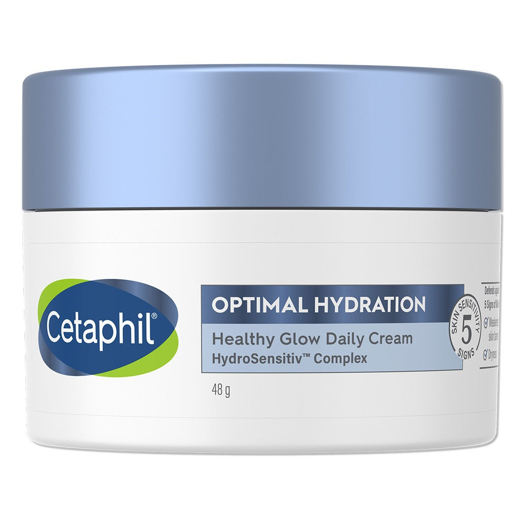 Cetaphil Optimal Hydration Healthy Glow Daily Moisturizing Cream For Dry or Dehydrated Skin 48g - Easy Pharmacy LLC