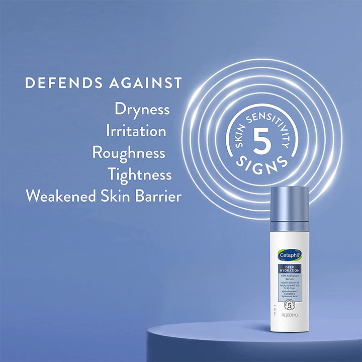 Cetaphil Optimal Hydration 48Hr Activation Moisturizing Facial Serum For Dry or Dehydrated Skin 30ml - Easy Pharmacy LLC