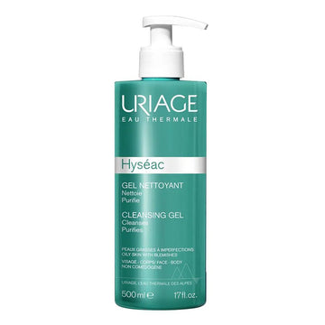 Uriage Hyseac Soap-Free Cleansing Gel For Combination to Oily Skin 500ml