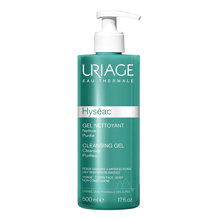Uriage Hyseac Soap-Free Cleansing Gel For Combination to Oily Skin 500ml - Easy Pharmacy LLC