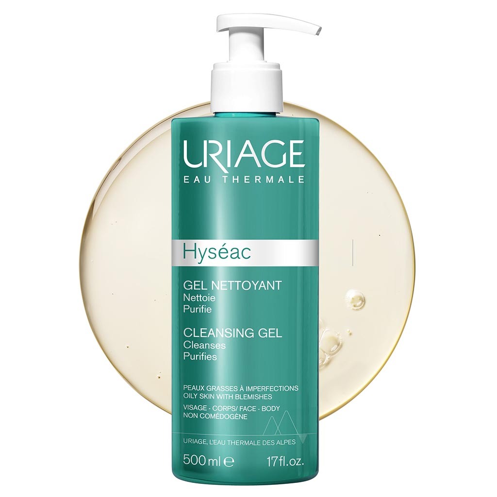 Uriage Hyseac Soap-Free Cleansing Gel For Combination to Oily Skin 500ml - Easy Pharmacy LLC