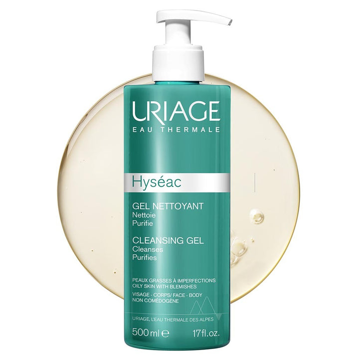 Uriage Hyseac Soap-Free Cleansing Gel For Combination to Oily Skin 500ml - Easy Pharmacy LLC