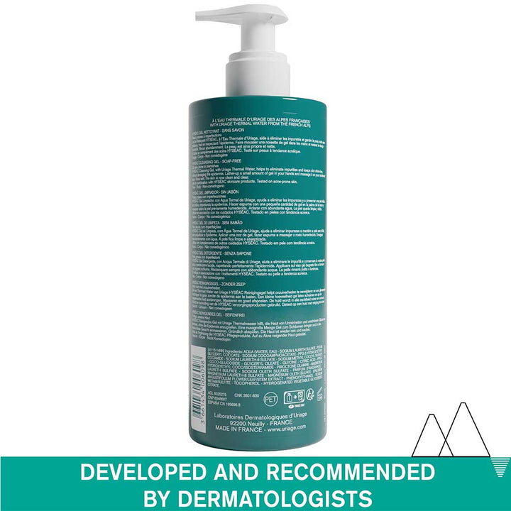 Uriage Hyseac Soap-Free Cleansing Gel For Combination to Oily Skin 500ml - Easy Pharmacy LLC